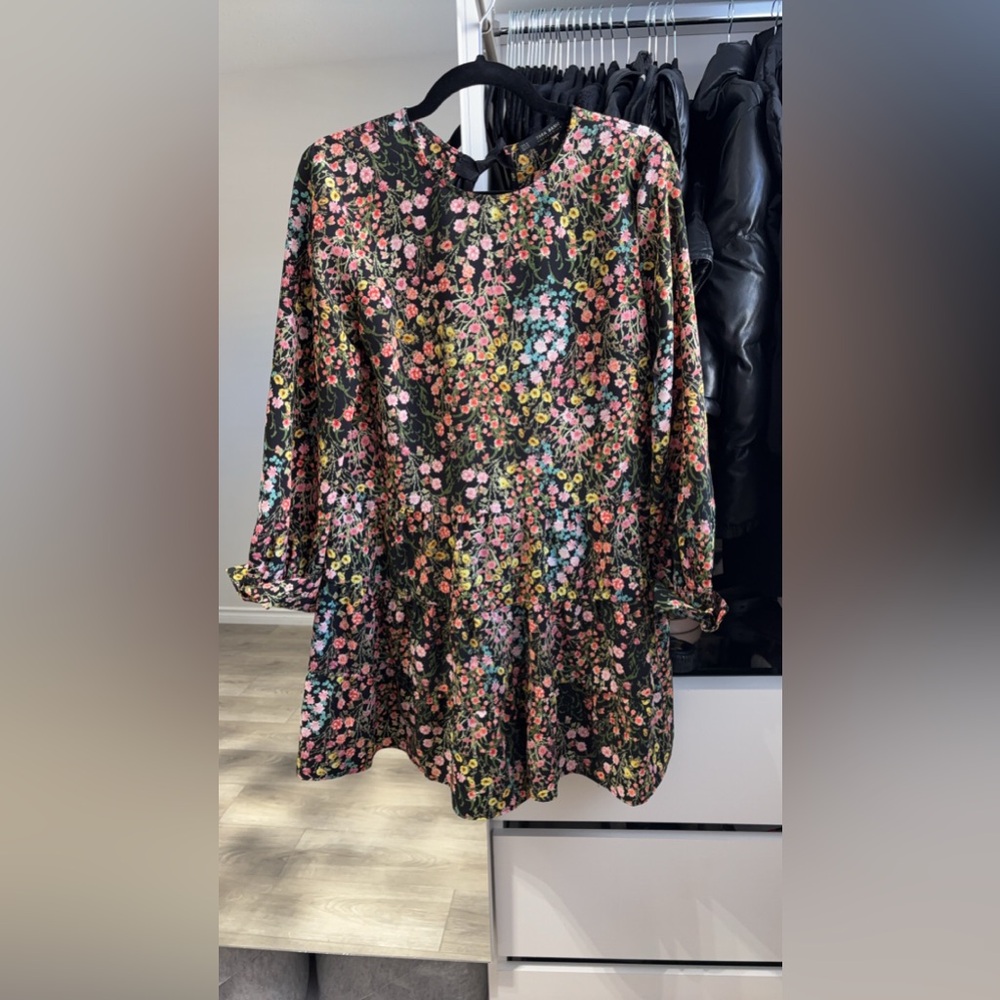 Zara Floral Multicolor Dress